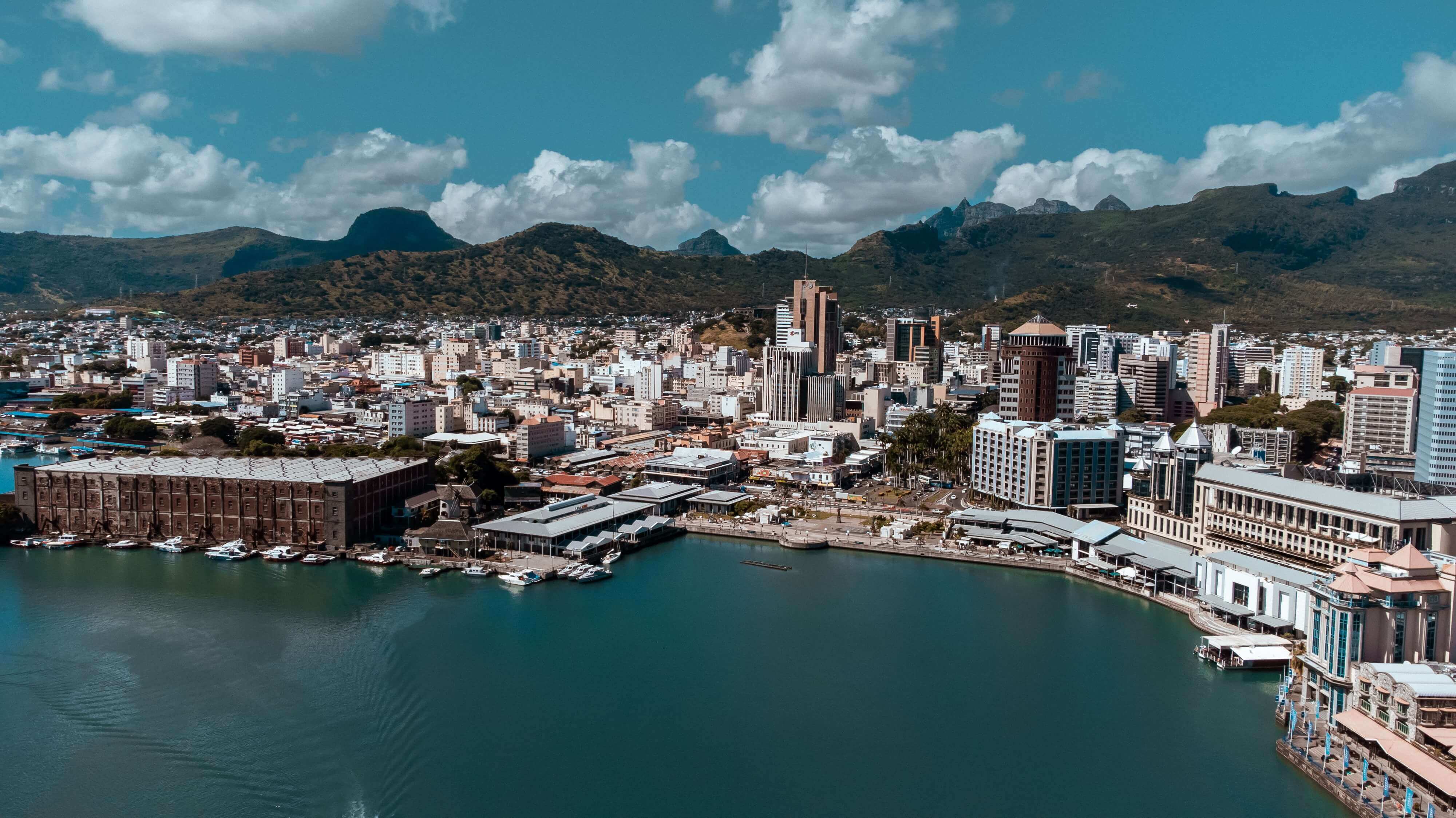 Drone shot